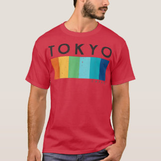 Camiseta Vintage Retro Tokyo Japan Design