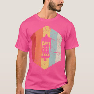 Camiseta Vintage Retro Vacuum Tube Guitarra