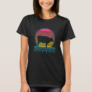 Camiseta Vintage Retro Vintage, 70s, 80s - Animais de fazen