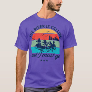 Camiseta Vintage Retro Water Rafa O rio chama