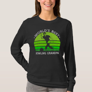 Camiseta Vintage Retro World Best Boliches Avô Silhoue
