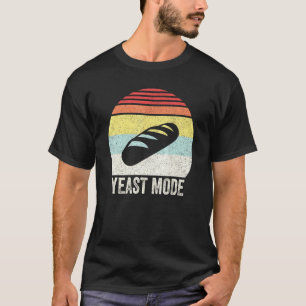 Camiseta Vintage Retro Yeast Mode Bread Maker Baking Baker