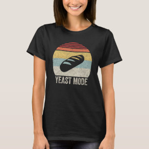 Camiseta Vintage Retro Yeast Mode Shirt Bread Baking