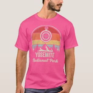 Camiseta Vintage Retro Yosemite Fazendo Caminho No Parque N