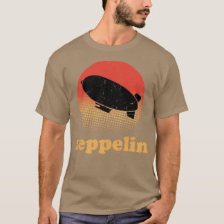 Camiseta Vintage Retro Zeppelin tee Dirigible Airship20