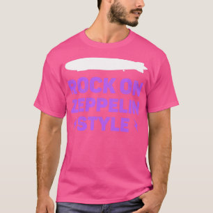 Camiseta Vintage Retro Zeppelin tee Dirigible Airship4