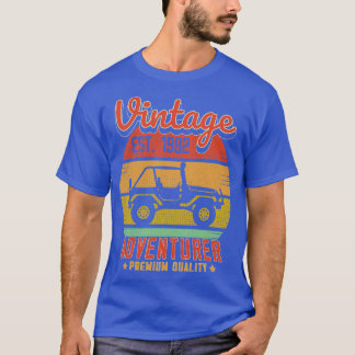 Camiseta Vintage RetroAdventurer Est 1982 Aniversário Gift