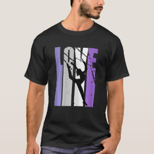 Camiseta Vintage Rhythmics Live Love Teammate Fem