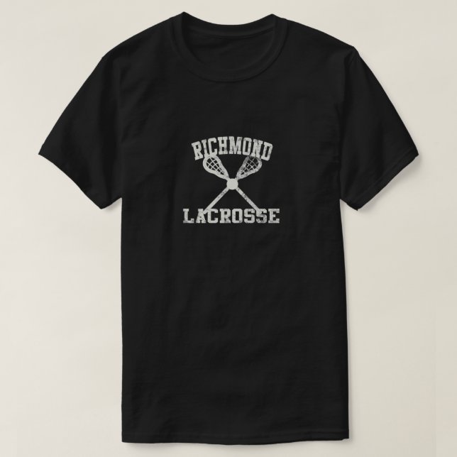 Camiseta Vintage Richmond Lacrosse (Frente do Design)