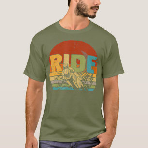 Camiseta Vintage Ride Bike Roupa