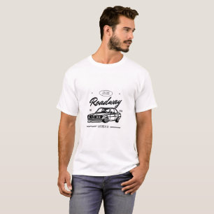 Camiseta Vintage Roadway Legend 1984-Classic Car Entusiasta