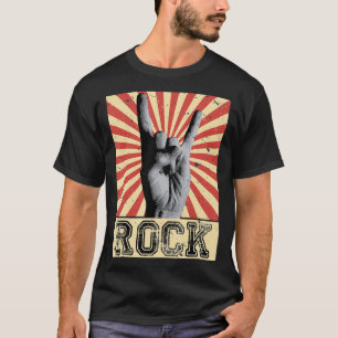 Camiseta Vintage Rock Concert Poster de Banda