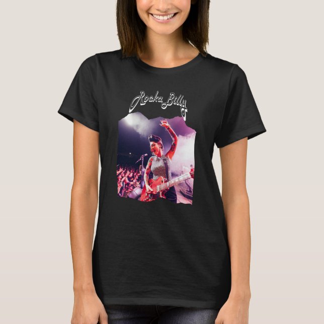 Camiseta Vintage Rockabilly Dance Party (Frente)