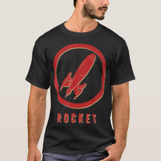 Camiseta Vintage Rocket Retro