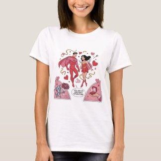Camiseta Vintage Romance Art T-Shirt