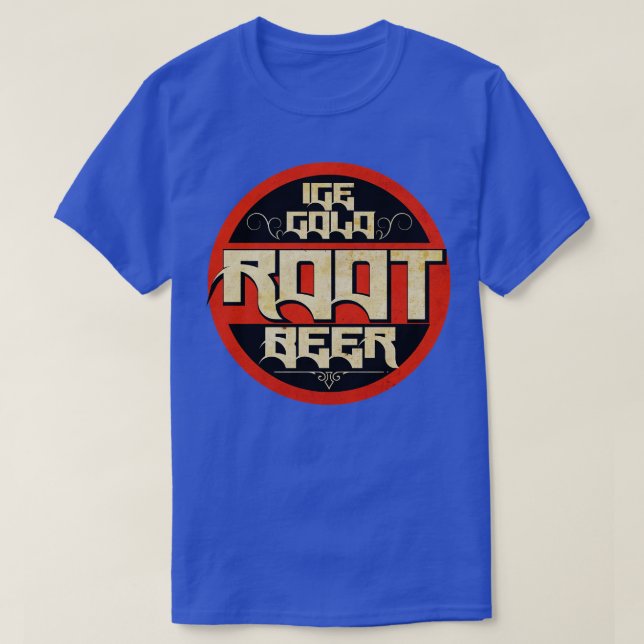 Camiseta Vintage Root Beer (Frente do Design)