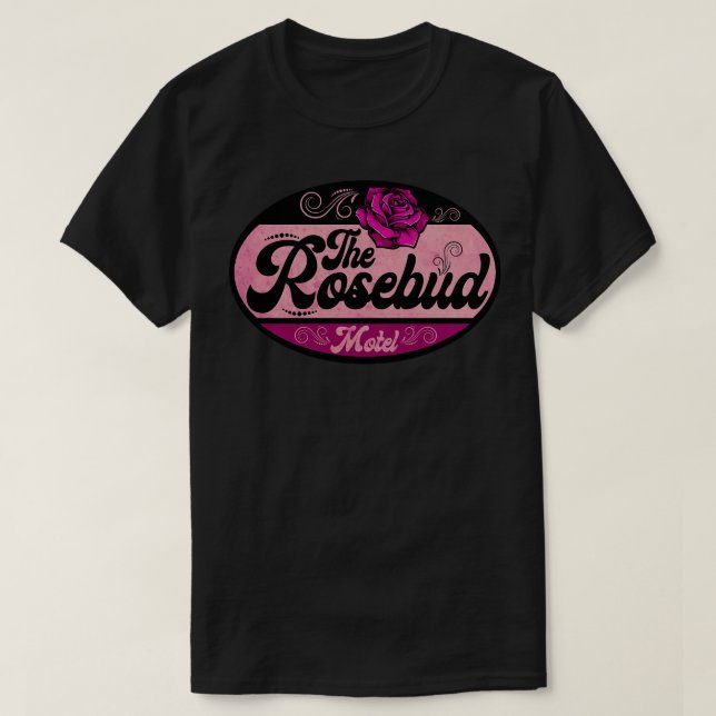 Camiseta Vintage Rosebud Purple (Frente do Design)