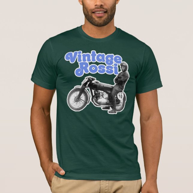 Camiseta Vintage Rossi (Frente)