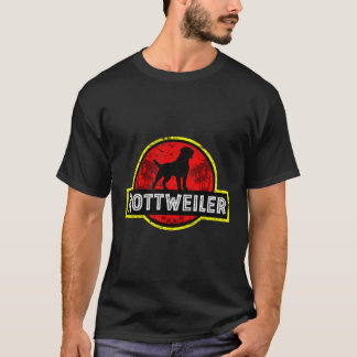 Camiseta Vintage Rottweiler Cachorro Correspondente Sunset 