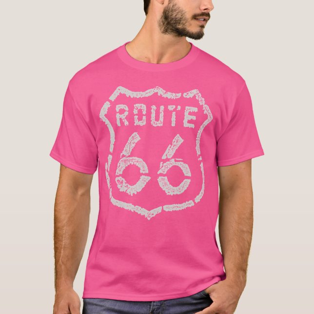 Camiseta Vintage Route 66 (Frente)