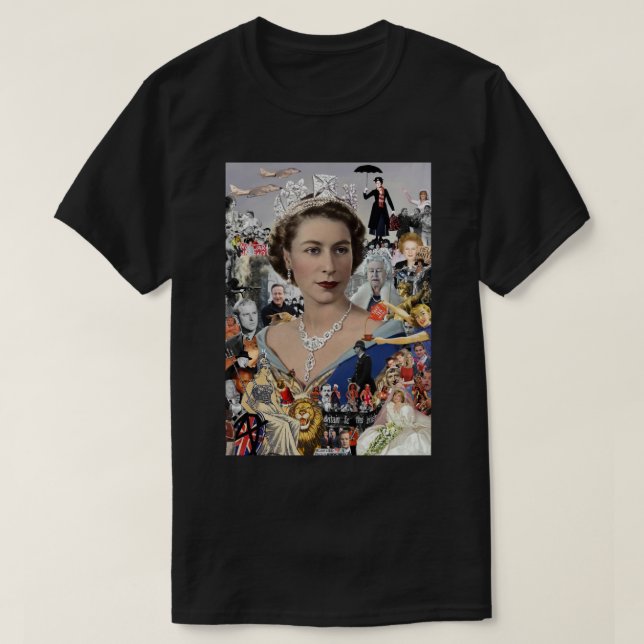 Camiseta Vintage Royal Queen (Frente do Design)