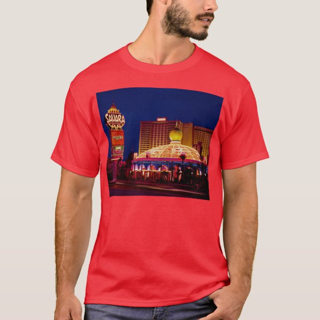 Camiseta Vintage Sahara Hotel Las Vegas (Frente)