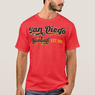 Camiseta Vintage San Diego Baseball Est1969 Baseball Lover