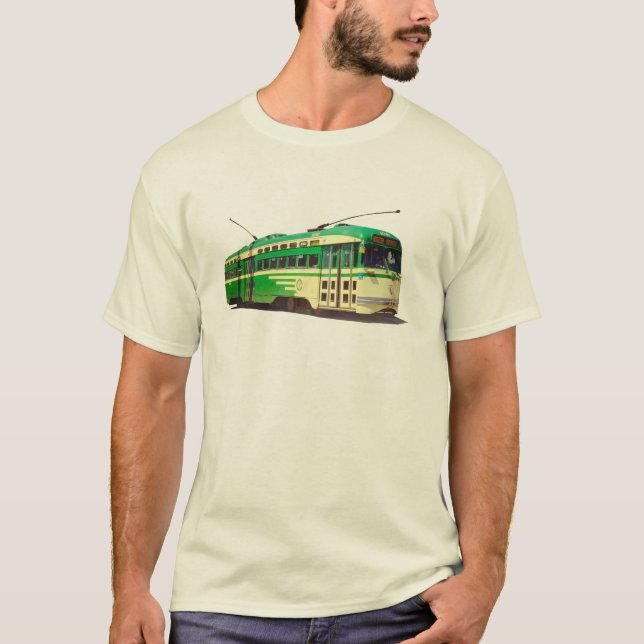 Camiseta Vintage San Francisco Muni Train (Frente)