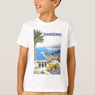 Camiseta Vintage San Remo Itália Viagem da Europa