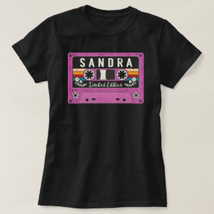 Camiseta Vintage Sandra Name T-Shirt