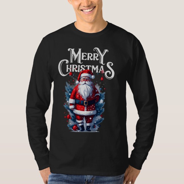 Camiseta Vintage Santa Claus (Frente)