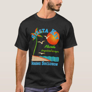 Camiseta Vintage Sarasota Florida Siesta Key Family Beach V