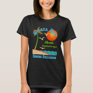 Camiseta Vintage Sarasota Florida Siesta Key Family Beach V