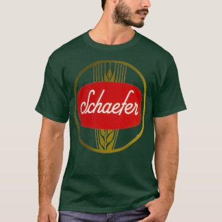 Camiseta Vintage Schaefer Beer FampM Schaefer Brewing Co Ne