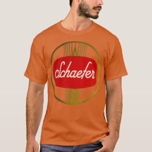 Camiseta Vintage Schaefer Beer FampM Schaefer Brewing Co Ne