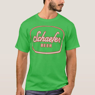 Camiseta Vintage Schaefer Beer FampM Schaefer Brewing Co Ne