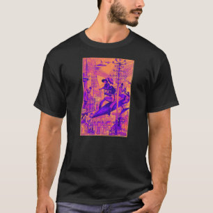 Camiseta Vintage Sci Fi Imaginando o Futuro da Eletricidade