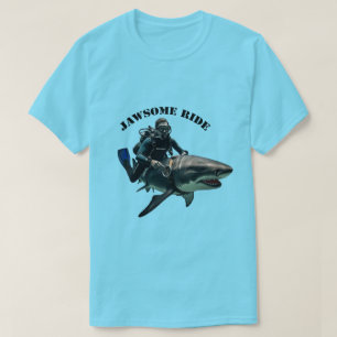 Camiseta Vintage SCUBA Merge Diver Fazendo um Grande URM de