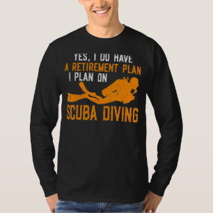 Camiseta Vintage Scuba Merging Funny Scuba Diver Freedivin