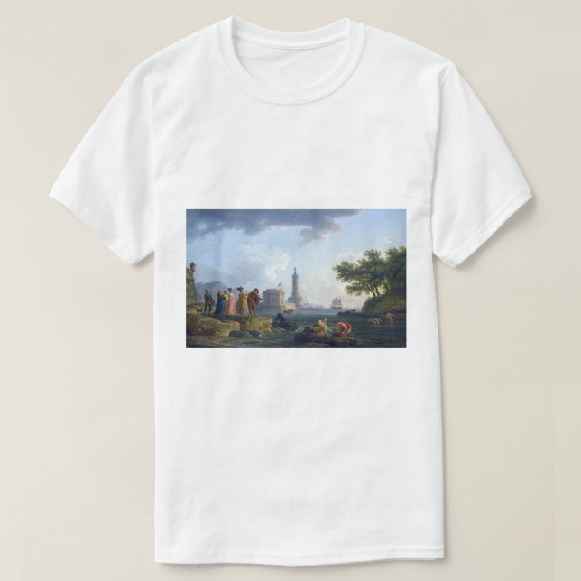 Camiseta Vintage Sea Shore 1776 (Frente do Design)