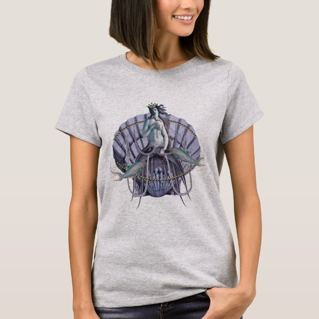 Camiseta Vintage Sea Witch Collage (Frente)