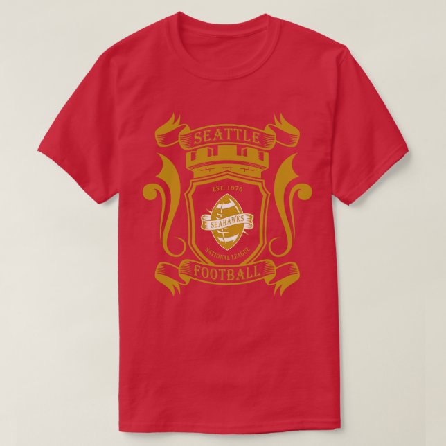 Camiseta Vintage Seattle Champions (Frente do Design)