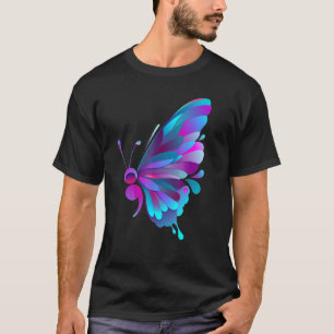Camiseta Vintage Semicolon Butterfly Semi Colon Tattoo Ment