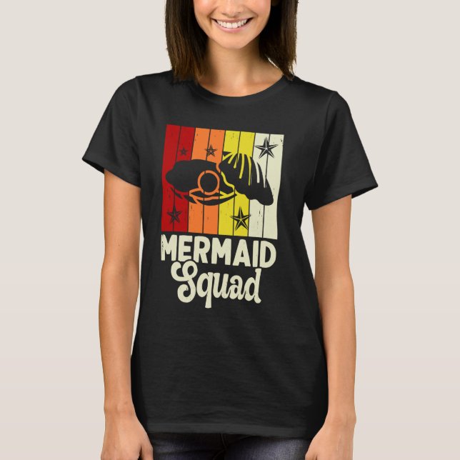Camiseta Vintage Sereia (Frente)