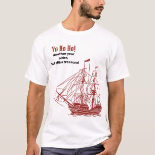 Camiseta Vintage Ship Sketch T-Shirt