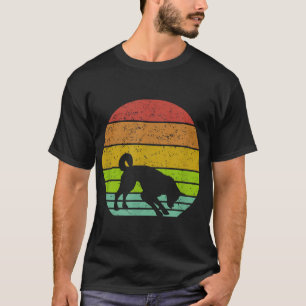 Camiseta Vintage Siberian Husky Retro Look Dog Lover Gift