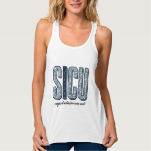 Camiseta Vintage SICU Unidade de Terapia Intensiva