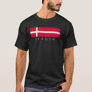 Camiseta Vintage Skagen Dinamarca Vacinação Dinamarca Lover