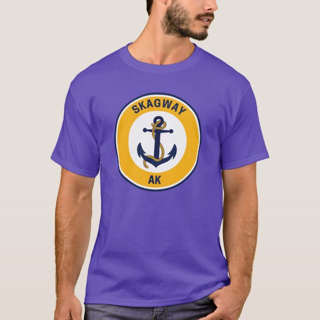 Camiseta Vintage Skagway Alaska (Frente)