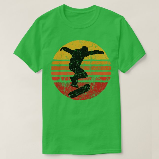 Camiseta Vintage Skateboard 3 (Frente do Design)